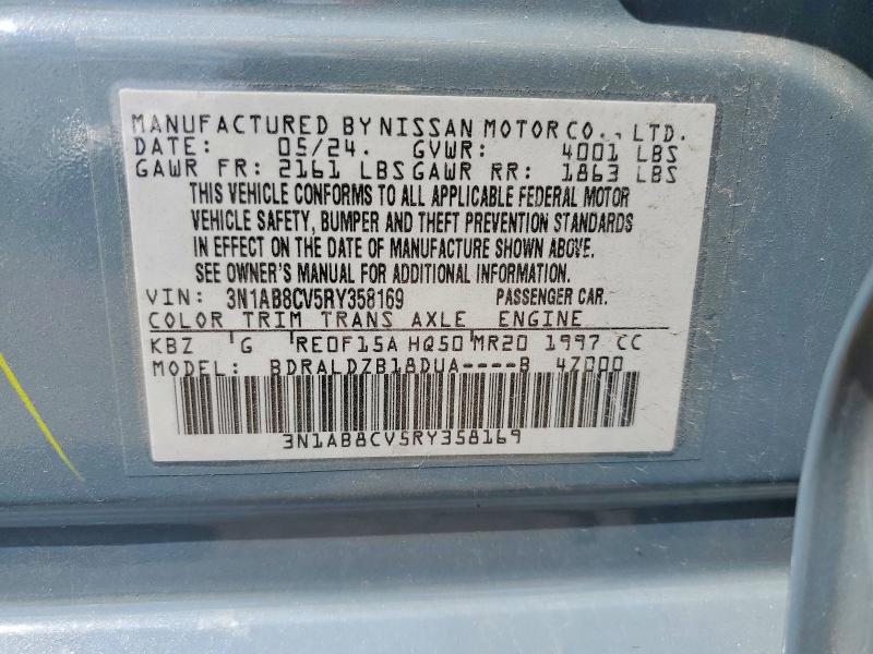 Aukcja sprzedaży 2024 Nissan Sentra, vin: 3N1AB8CV5RY358169, numer aukcji: 51242376