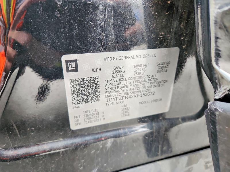 Продажа на аукционе авто 2019 Cadillac Xt4, vin: 1GYFZFR42KF152672, номер лота: 50996246