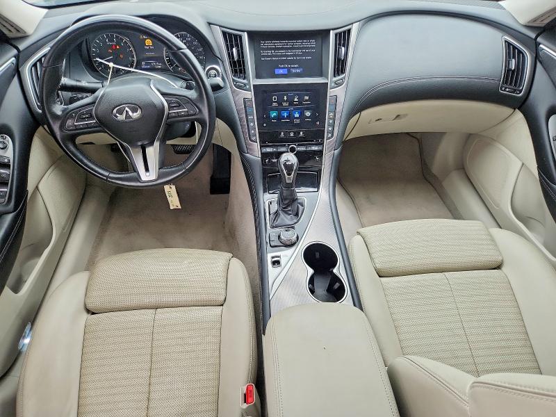 2018 Infiniti Q50 მანქანა იყიდება აუქციონზე, vin: JN1EV7AR2JM433538, აუქციონის ნომერი: 48532786