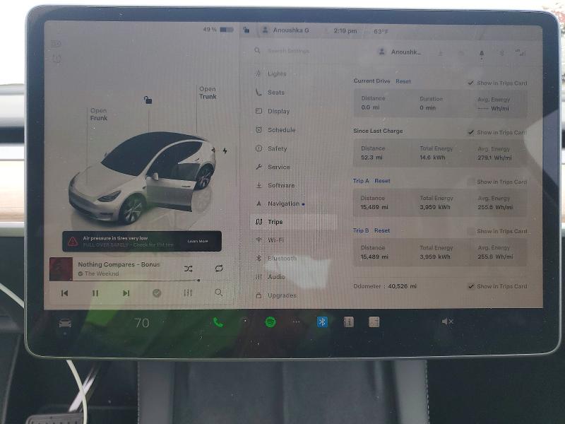 Продаж на аукціоні авто 2023 Tesla Model Y, vin: 7SAYGDEE9PF839377, номер лоту: 50520876