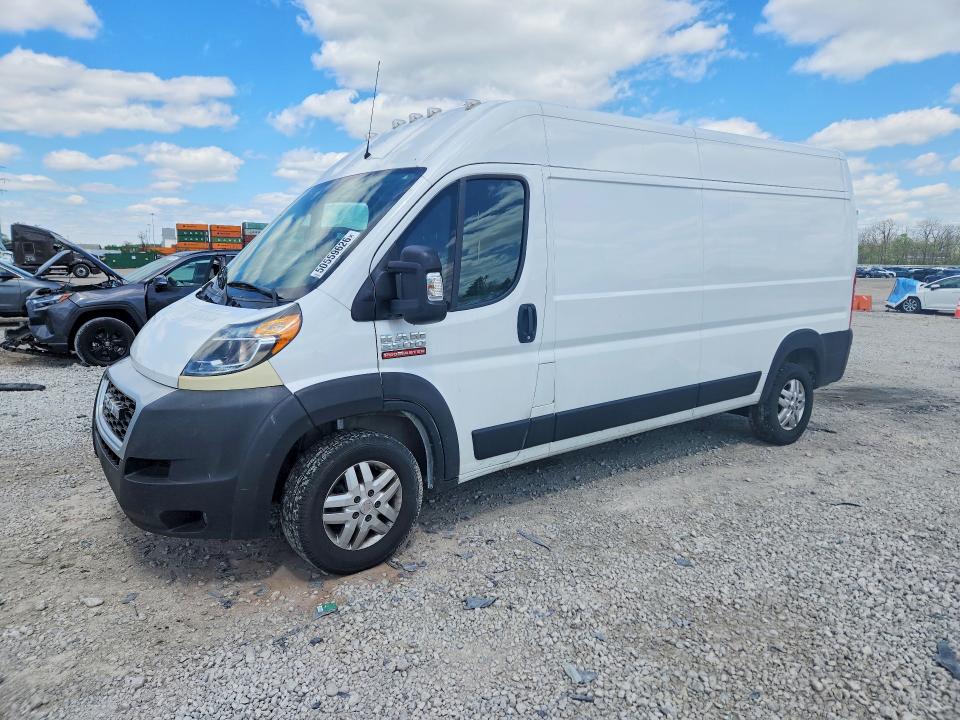 50559626 :رقم المزاد ، 3C6LRVDG6ME528296 vin ، 2021 Ram Promaster 2500 مزاد بيع