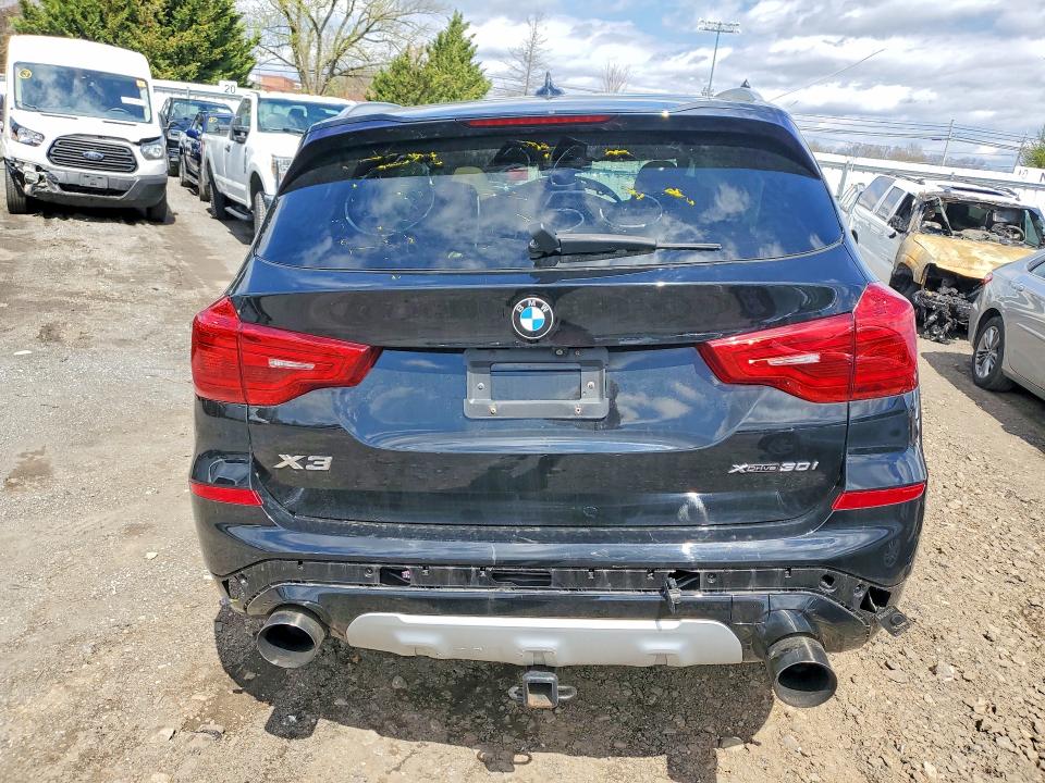 2019 Bmw X3 მანქანა იყიდება აუქციონზე, vin: 5UXTR9C56KLD95416, აუქციონის ნომერი: 48520866
