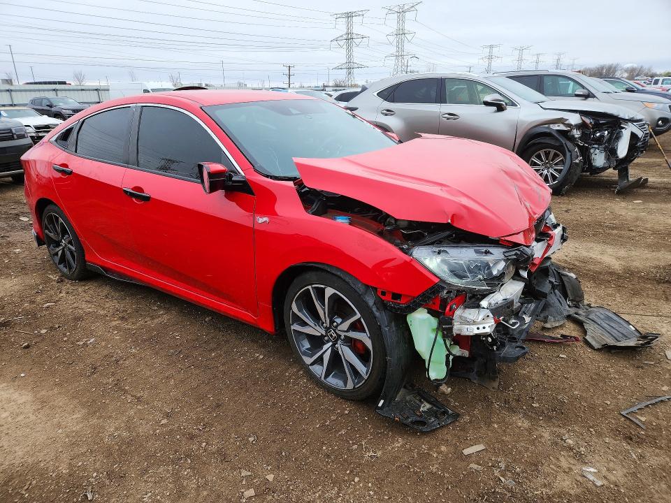 2019 Honda Civic მანქანა იყიდება აუქციონზე, vin: 2HGFC2F81KH525658, აუქციონის ნომერი: 48282076