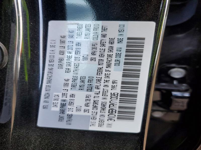 Продажа на аукционе авто 2024 Mazda Cx-30, vin: 3MVDMBBM7RM710085, номер лота: 50900826