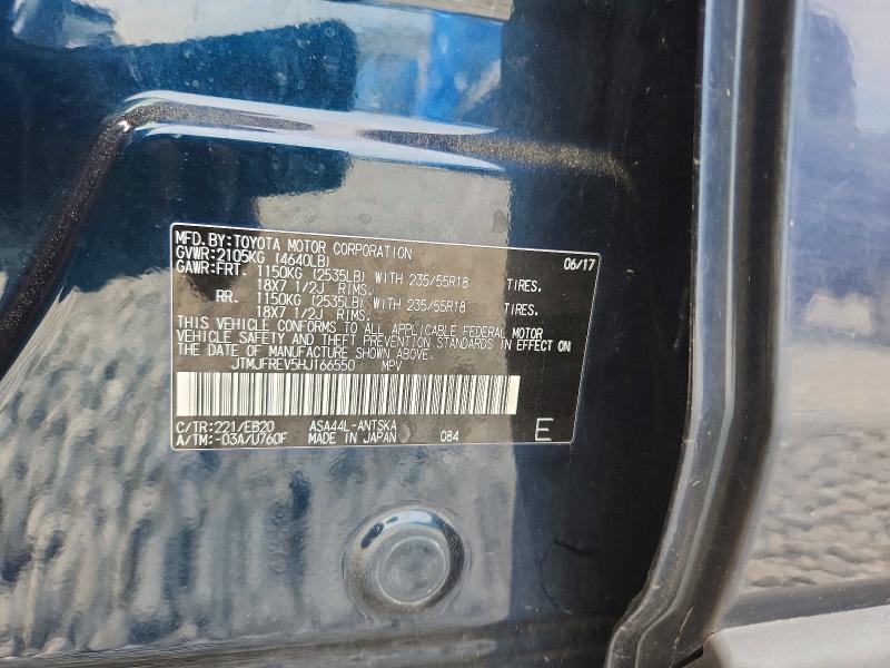 Aukcja sprzedaży 2017 Toyota Rav4, vin: JTMJFREV5HJ166550, numer aukcji: 48933556