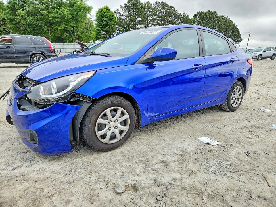 51686436 :رقم المزاد ، KMHCT4AE0DU500207 vin ، 2013 Hyundai Accent مزاد بيع