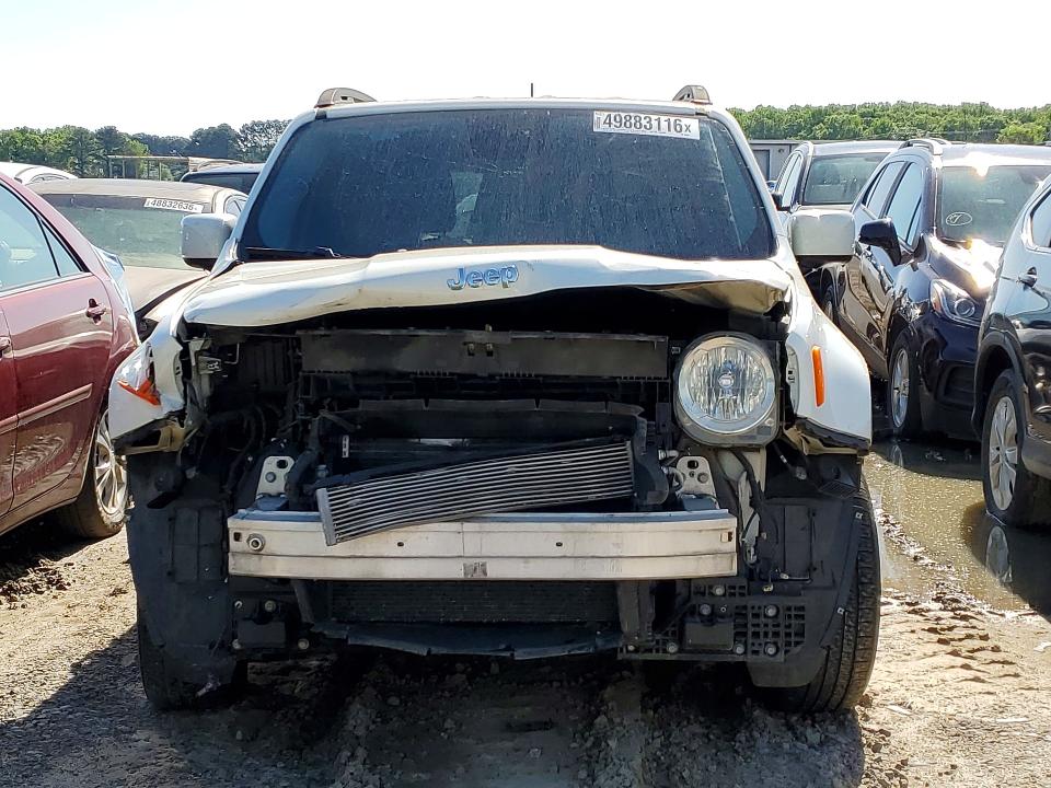 49883116 :رقم المزاد ، ZACCJABB0HPE91285 vin ، 2017 Jeep Renegade مزاد بيع