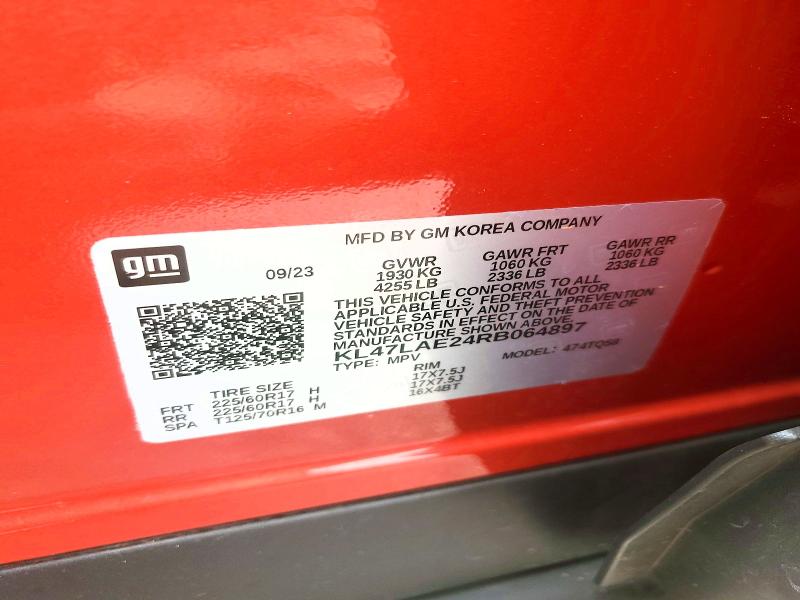 Продажа на аукционе авто 2024 Buick Envista, vin: KL47LAE24RB064897, номер лота: 50619416