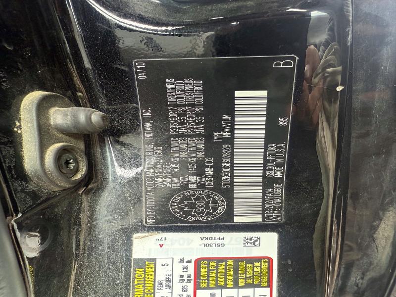 Продаж на аукціоні авто 2011 Toyota Sienna Ce V6, vin: 5TDZK3DC6BS028229, номер лоту: 51002836