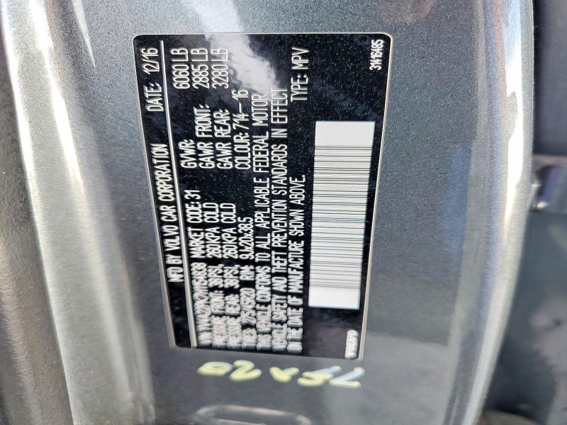 Продаж на аукціоні авто 2017 Volvo Xc90, vin: YV4A22PK7H1154838, номер лоту: 50610616