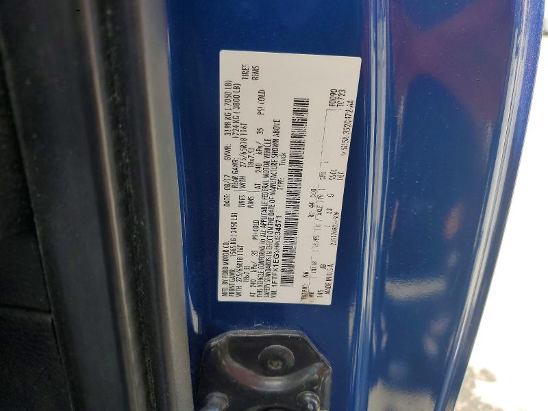 Продажа на аукционе авто 2017 Ford F150, vin: 1FTFX1EG6HKE34571, номер лота: 48314696