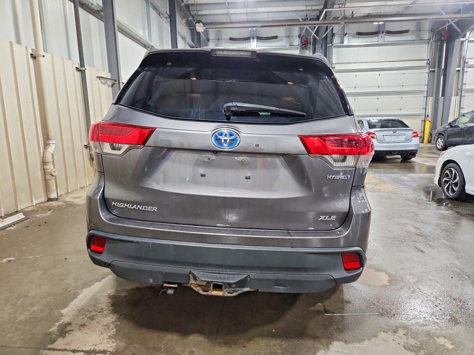 51717466 :رقم المزاد ، 5TDJGRFH9HS031192 vin ، 2017 Toyota Highlander Hybrid مزاد بيع