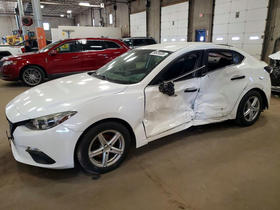 2016 Mazda 3 მანქანა იყიდება აუქციონზე, vin: JM1BM1U71G1333242, აუქციონის ნომერი: 50626526