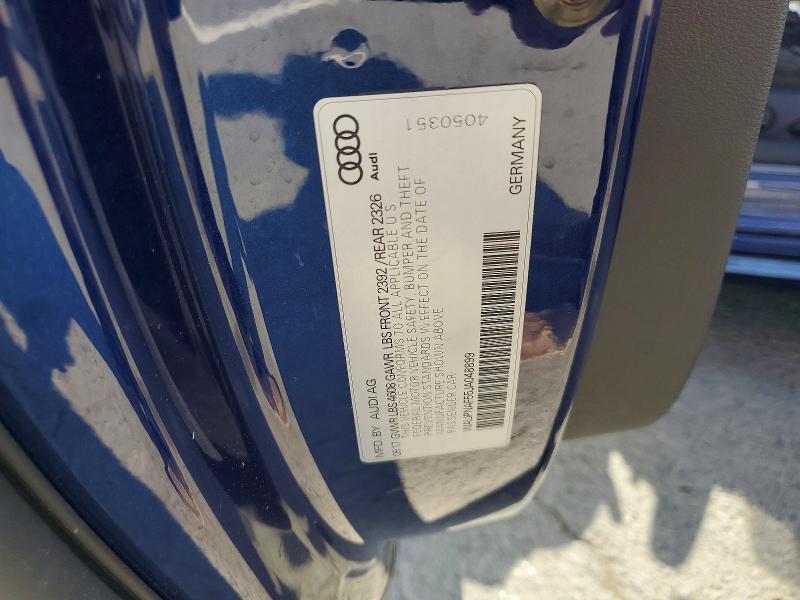 2018 Audi A5 მანქანა იყიდება აუქციონზე, vin: WAUPNAF55JA048899, აუქციონის ნომერი: 48988266