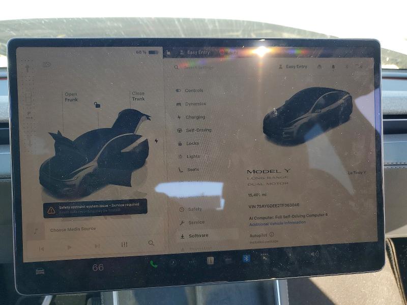 Продаж на аукціоні авто 2026 Tesla Model Y, vin: 7SAYGDEE2TF363046, номер лоту: 48523126