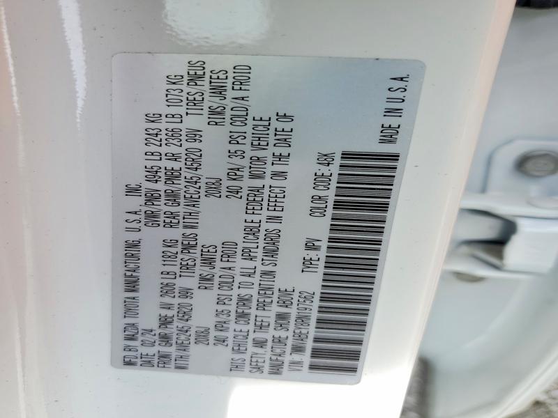 Продажа на аукционе авто 2024 Mazda Cx-50, vin: 7MMVABEY8RN197562, номер лота: 49607416