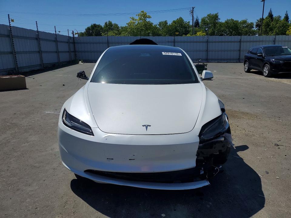 Aukcja sprzedaży 2025 Tesla Model 3, vin: 5YJ3E1EBXSF943189, numer aukcji: 52018116