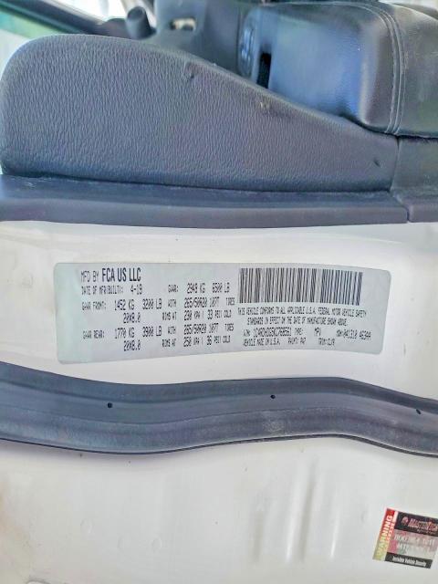 Aukcja sprzedaży 2019 Dodge Durango, vin: 1C4RDHDG5KC768561, numer aukcji: 50726446