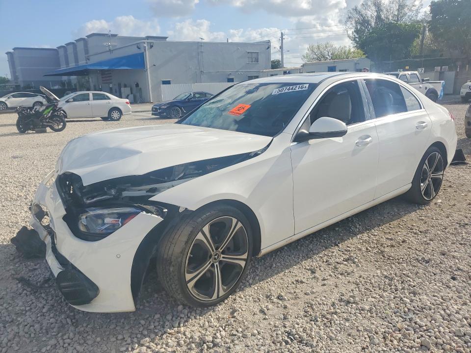 2023 Mercedes-benz C მანქანა იყიდება აუქციონზე, vin: W1KAF4GB3PR147071, აუქციონის ნომერი: 50744216