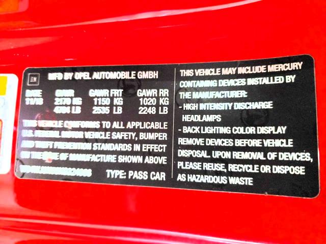 Продажа на аукционе авто 2019 Buick Cascada, vin: W04WJ3N56KG324068, номер лота: 50453236
