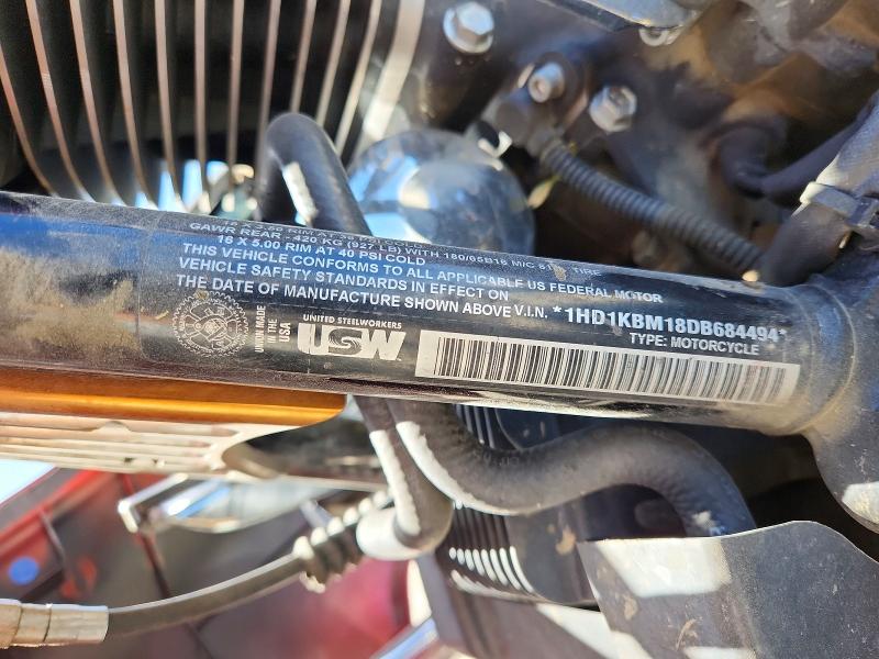 Продажа на аукционе авто 2013 Harley-davidson Flhx, vin: 1HD1KBM18DB684494, номер лота: 51347286