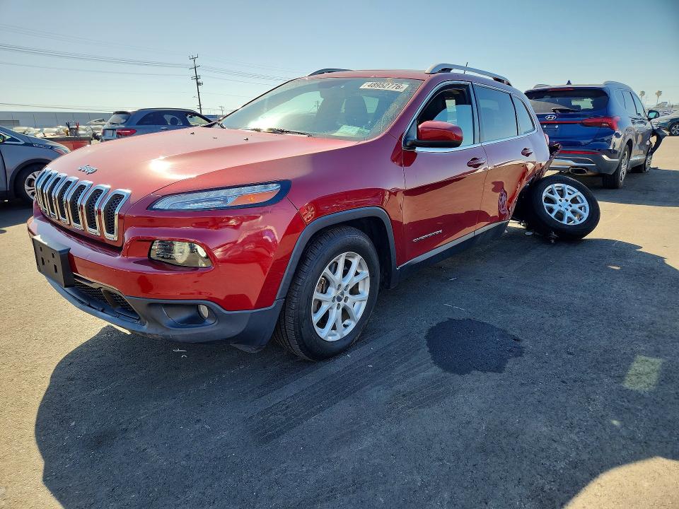48952776 :رقم المزاد ، 1C4PJMCS9HW595102 vin ، 2017 Jeep Cherokee مزاد بيع