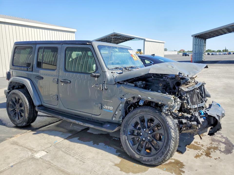 52082326 :رقم المزاد ، 1C4JJXP60NW228363 vin ، 2022 Jeep Wrangler Unlimited مزاد بيع