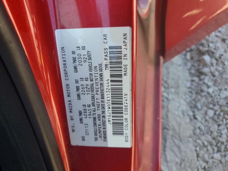2014 Mazda 6 მანქანა იყიდება აუქციონზე, vin: JM1GJ1W65E1132444, აუქციონის ნომერი: 49827756