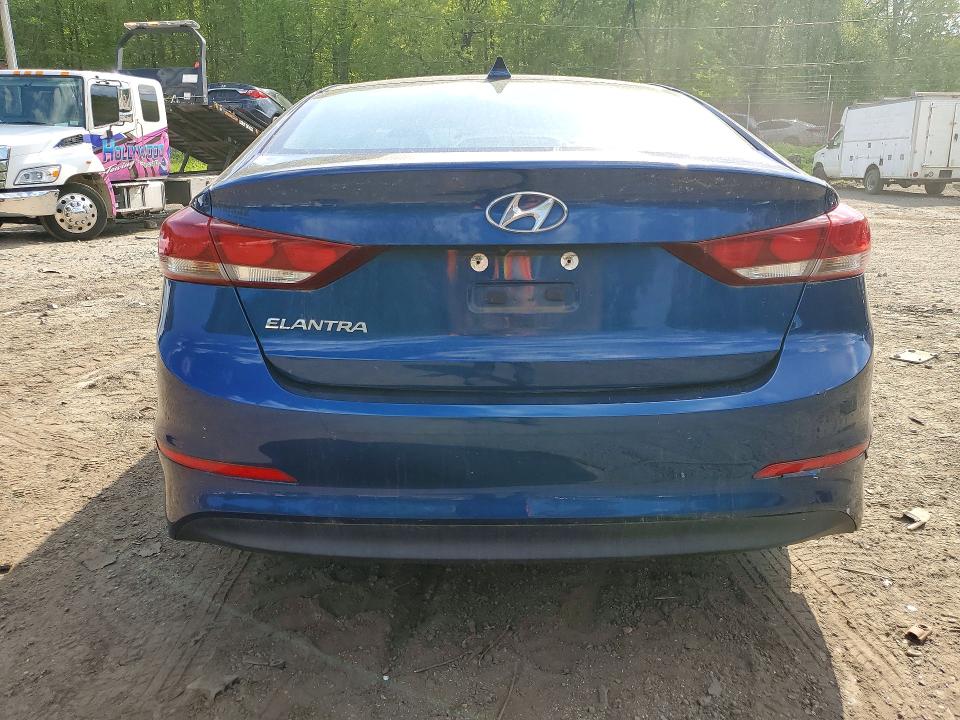 51081886 :رقم المزاد ، 5NPD84LF4HH189431 vin ، 2017 Hyundai Elantra مزاد بيع