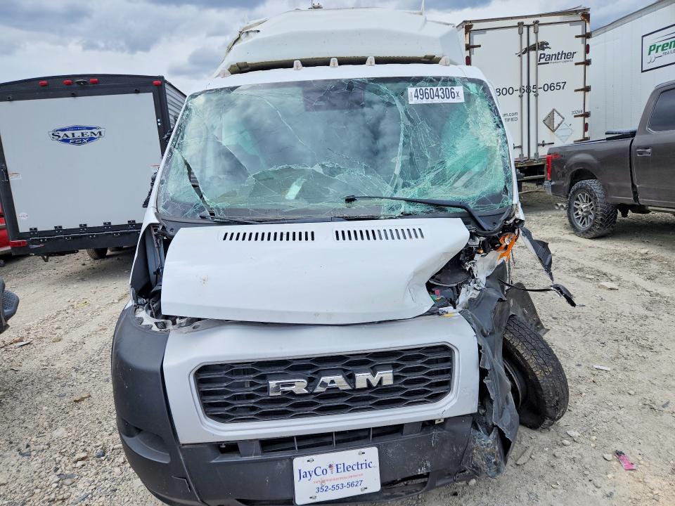 49604306 :رقم المزاد ، 3C7WRVKG3NE120383 vin ، 2022 Ram Promaster 3500 مزاد بيع