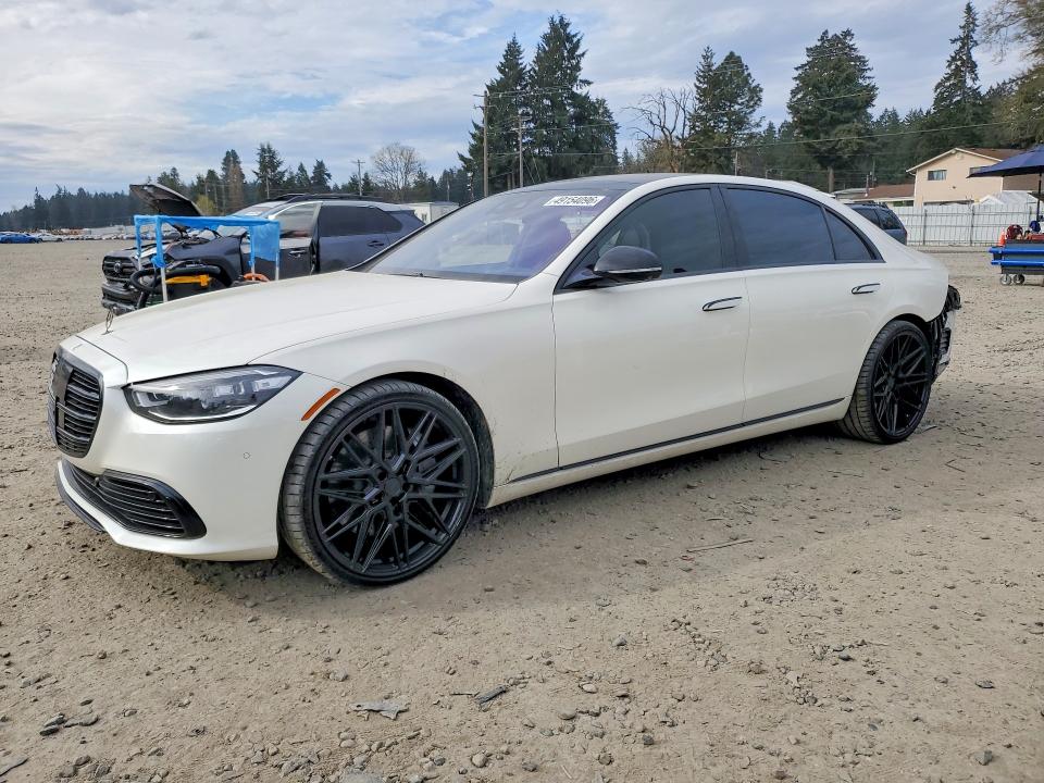 2022 Mercedes-benz S მანქანა იყიდება აუქციონზე, vin: W1K6G7GBXNA099682, აუქციონის ნომერი: 49154096
