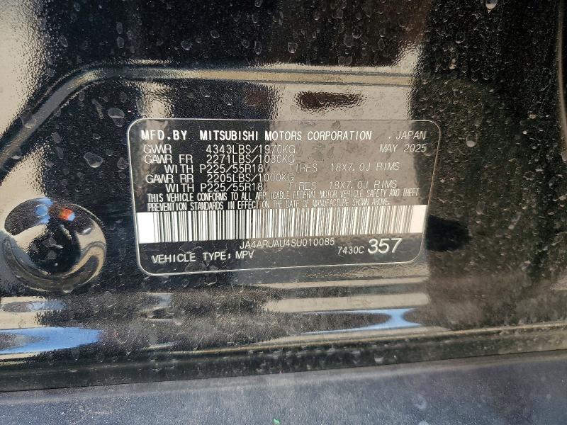 Aukcja sprzedaży 2025 Mitsubishi Outlander Sport, vin: JA4ARUAU4SU010085, numer aukcji: 48426816