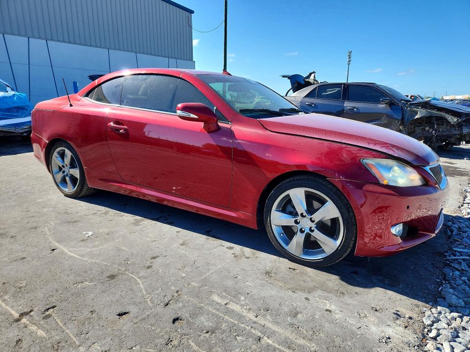 2010 Lexus Is მანქანა იყიდება აუქციონზე, vin: JTHFF2C27A2512702, აუქციონის ნომერი: 50150116