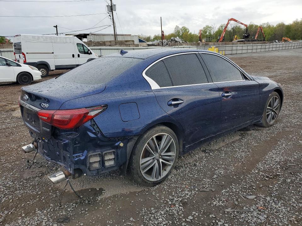 2021 Infiniti Q50 მანქანა იყიდება აუქციონზე, vin: JN1EV7CP7MM706120, აუქციონის ნომერი: 50815566