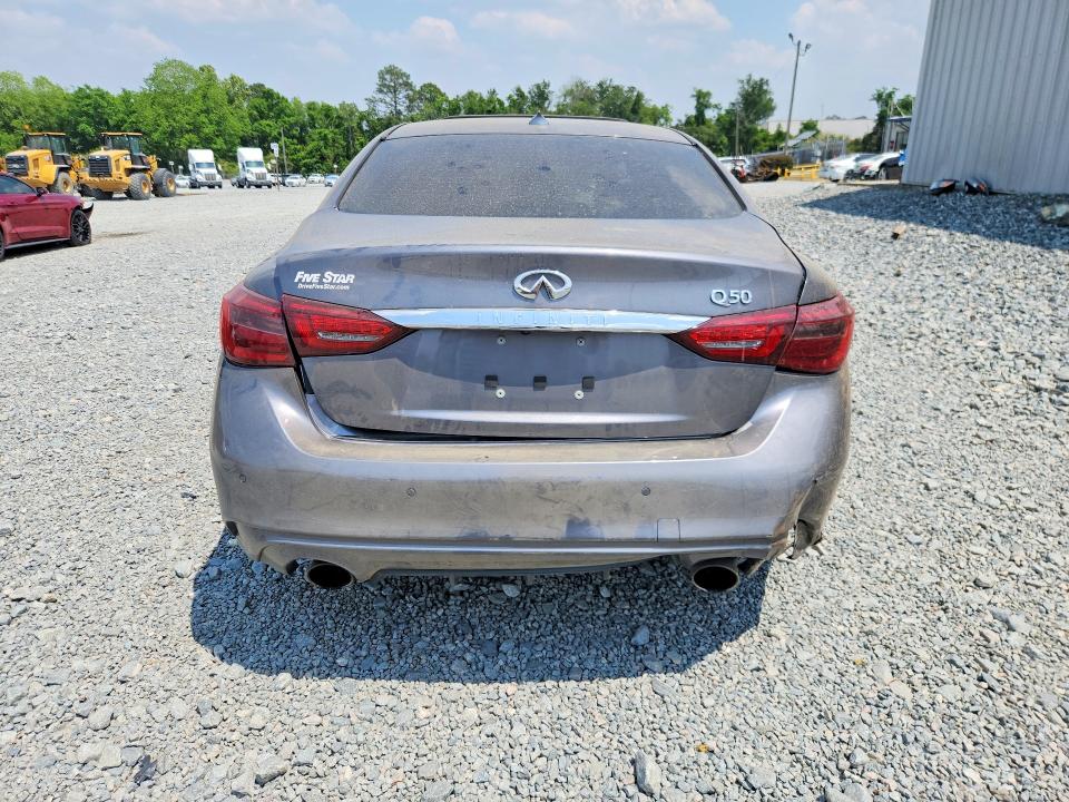 2022 Infiniti Q50 მანქანა იყიდება აუქციონზე, vin: JN1EV7BP6NM310733, აუქციონის ნომერი: 50950406