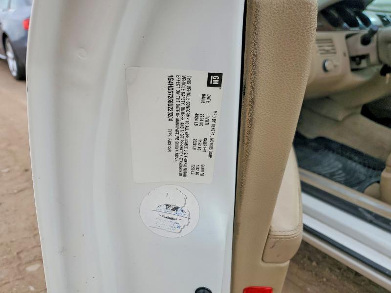 50074316 :رقم المزاد ، 1G4HD57266U220204 vin ، 2006 Buick Lucerne مزاد بيع