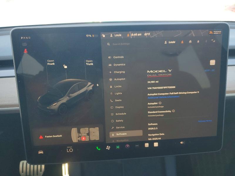 Продажа на аукционе авто 2023 Tesla Model Y, vin: 7SAYGDEF1PF713006, номер лота: 48692856