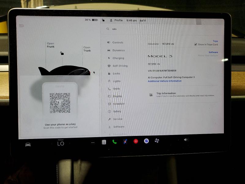 Продажа на аукционе авто 2022 Tesla Model 3, vin: 5YJ3E1EA1NF304856, номер лота: 50959366