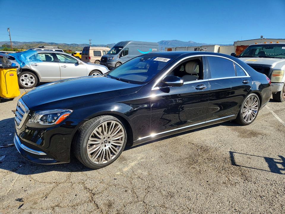 2018 Mercedes-benz S მანქანა იყიდება აუქციონზე, vin: WDDUG8DB4JA405173, აუქციონის ნომერი: 49751186