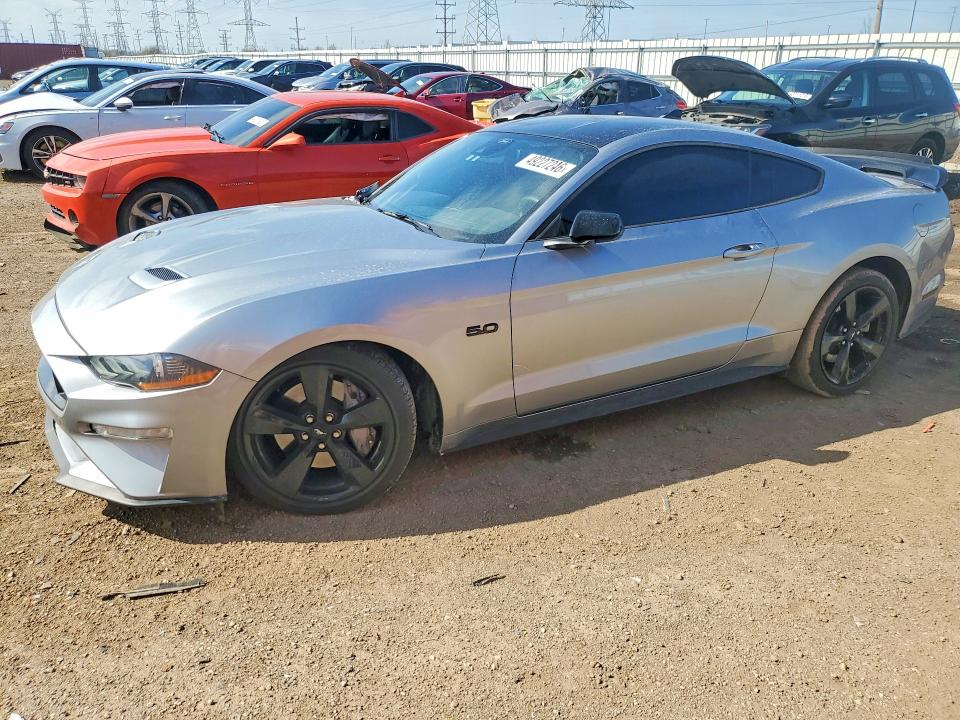 49227246 :رقم المزاد ، 1FA6P8CFXN5126225 vin ، 2022 Ford Mustang مزاد بيع