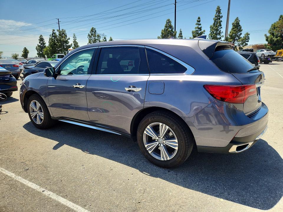 2020 Acura Mdx მანქანა იყიდება აუქციონზე, vin: 5J8YD4H39LL021673, აუქციონის ნომერი: 51821706