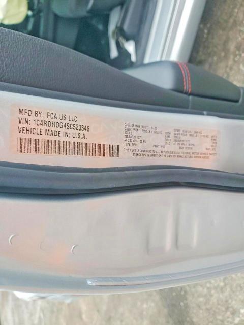 Продажа на аукционе авто 2025 Dodge Durango, vin: 1C4RDHDG4SC523346, номер лота: 48079946