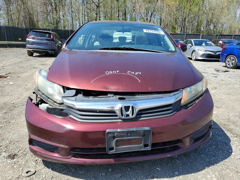 Aukcja sprzedaży 2012 Honda Civic, vin: 19XFB2F87CE358513, numer aukcji: 48797896