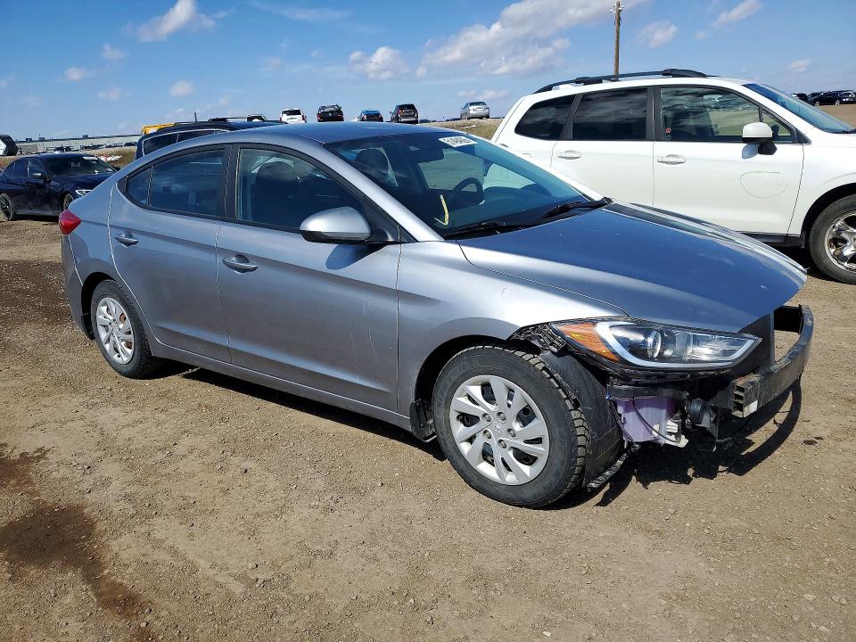 51494626 :رقم المزاد ، 5NPD74LF4HH044537 vin ، 2017 Hyundai Elantra مزاد بيع