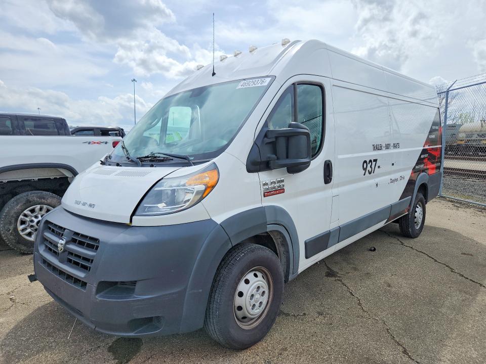 Продаж на аукціоні авто 2018 Ram Promaster 3500, vin: 3C6URVJG5JE152288, номер лоту: 46929376
