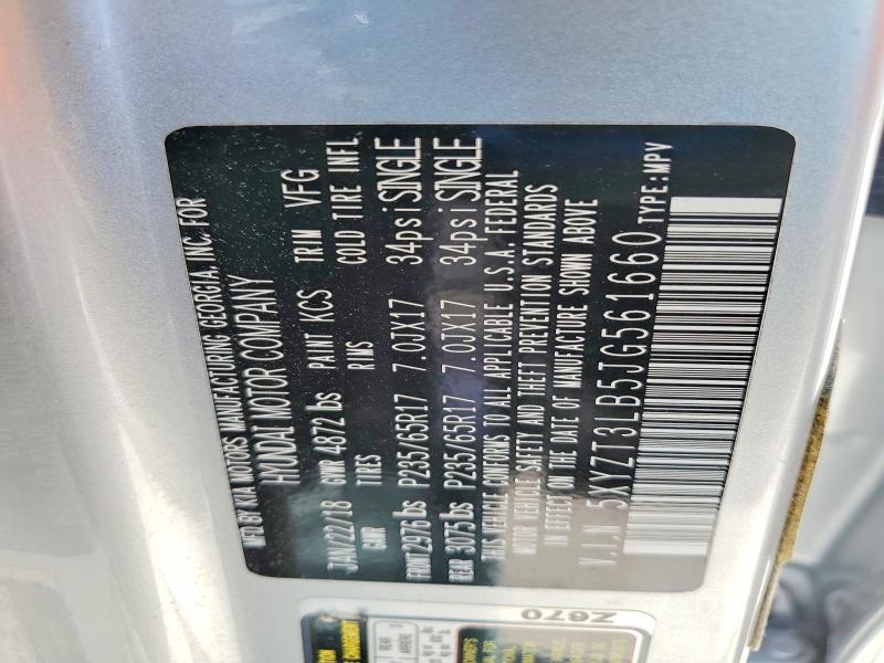 Продаж на аукціоні авто 2018 Hyundai Santa Fe Sport, vin: 5XYZT3LB5JG561660, номер лоту: 51242986