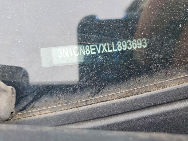 Aukcja sprzedaży 2020 Nissan Versa, vin: 3N1CN8EVXLL893693, numer aukcji: 51635526