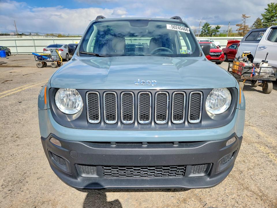 Продажа на аукционе авто 2018 Jeep Renegade, vin: ZACCJBABXJPH85502, номер лота: 50245466