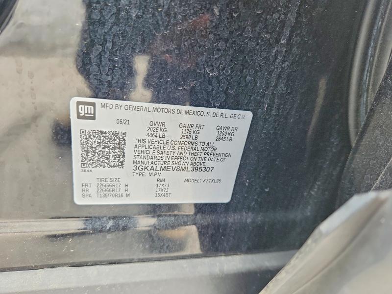 48267936 :رقم المزاد ، 3GKALMEV8ML395307 vin ، 2021 Gmc Terrain مزاد بيع