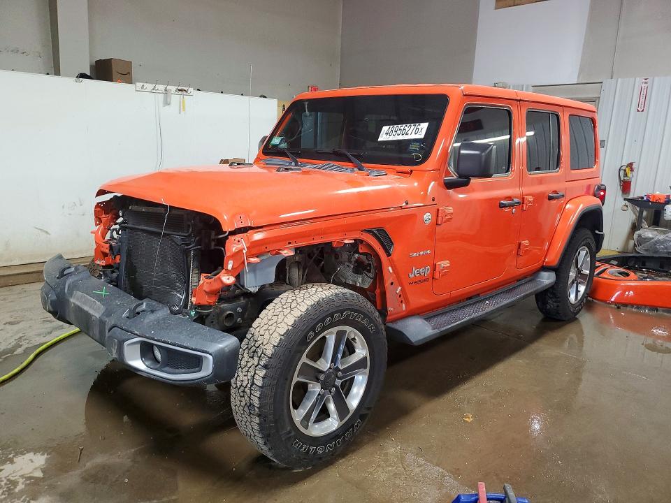 Aukcja sprzedaży 2019 Jeep Wrangler Unlimited, vin: 1C4HJXEG6KW541245, numer aukcji: 48956276